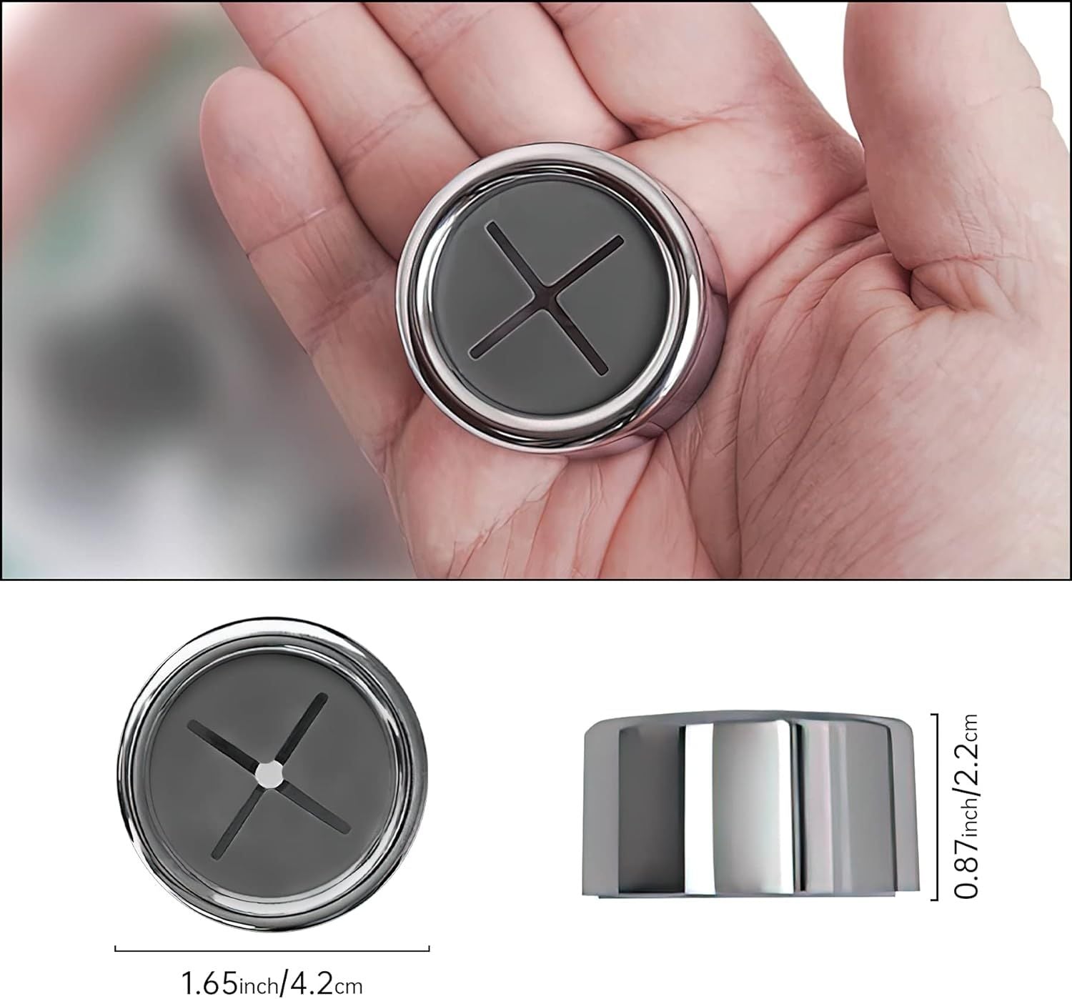 Set of 3 Round Adhesive Towel Hooks – Easy Wall Mount for Bathroom, Kitchen & Outdoor
