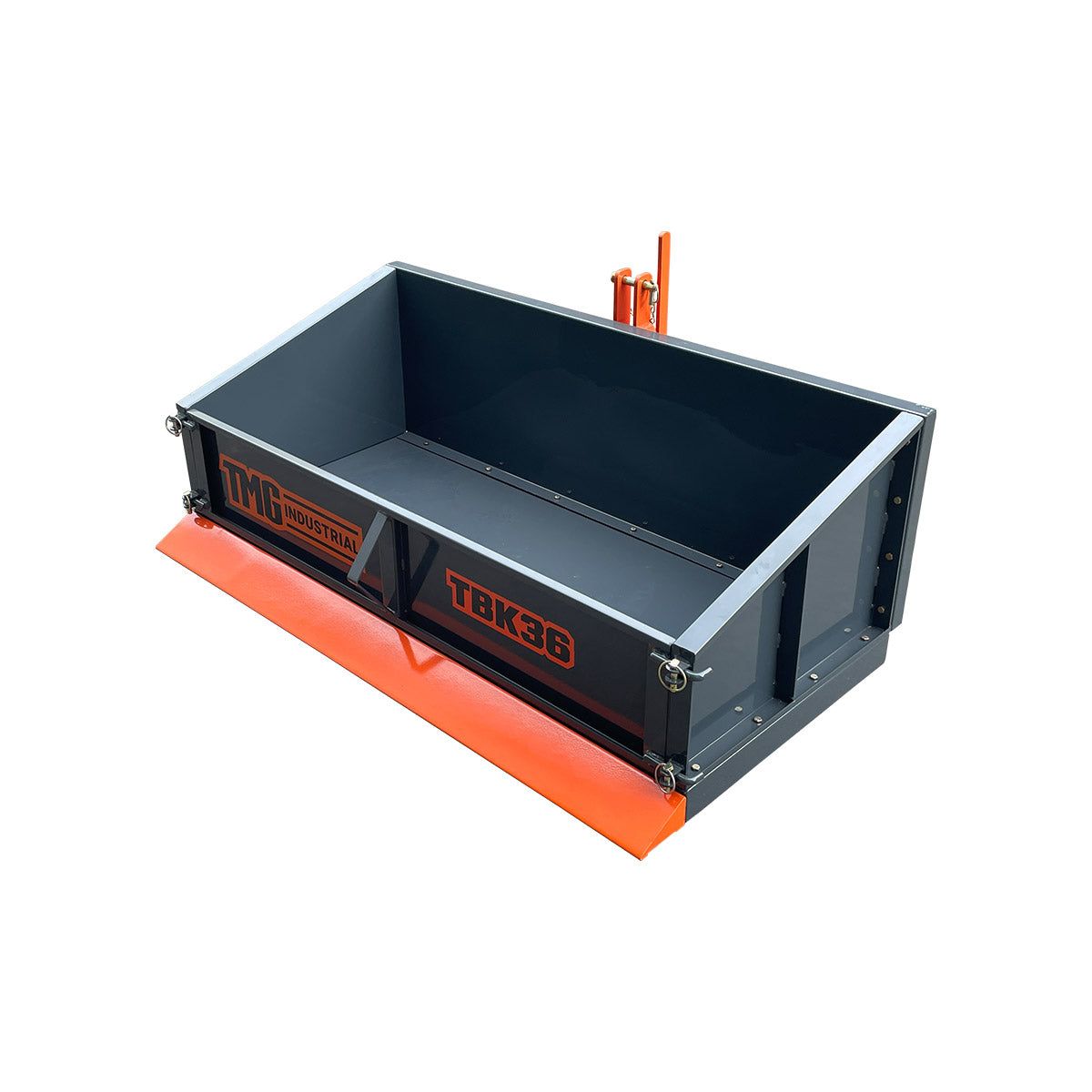 TMG-TBK36 Manual-Tipping Tractor Transport Box
