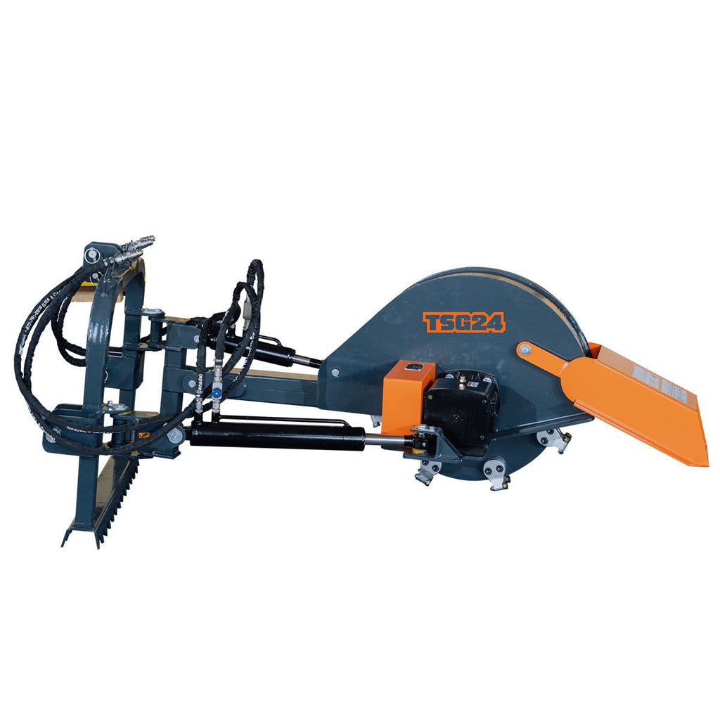 3-Point PTO Stump Grinder, 20-, Cat 1 & 2 Hookups, Below & Above Ground, 40°