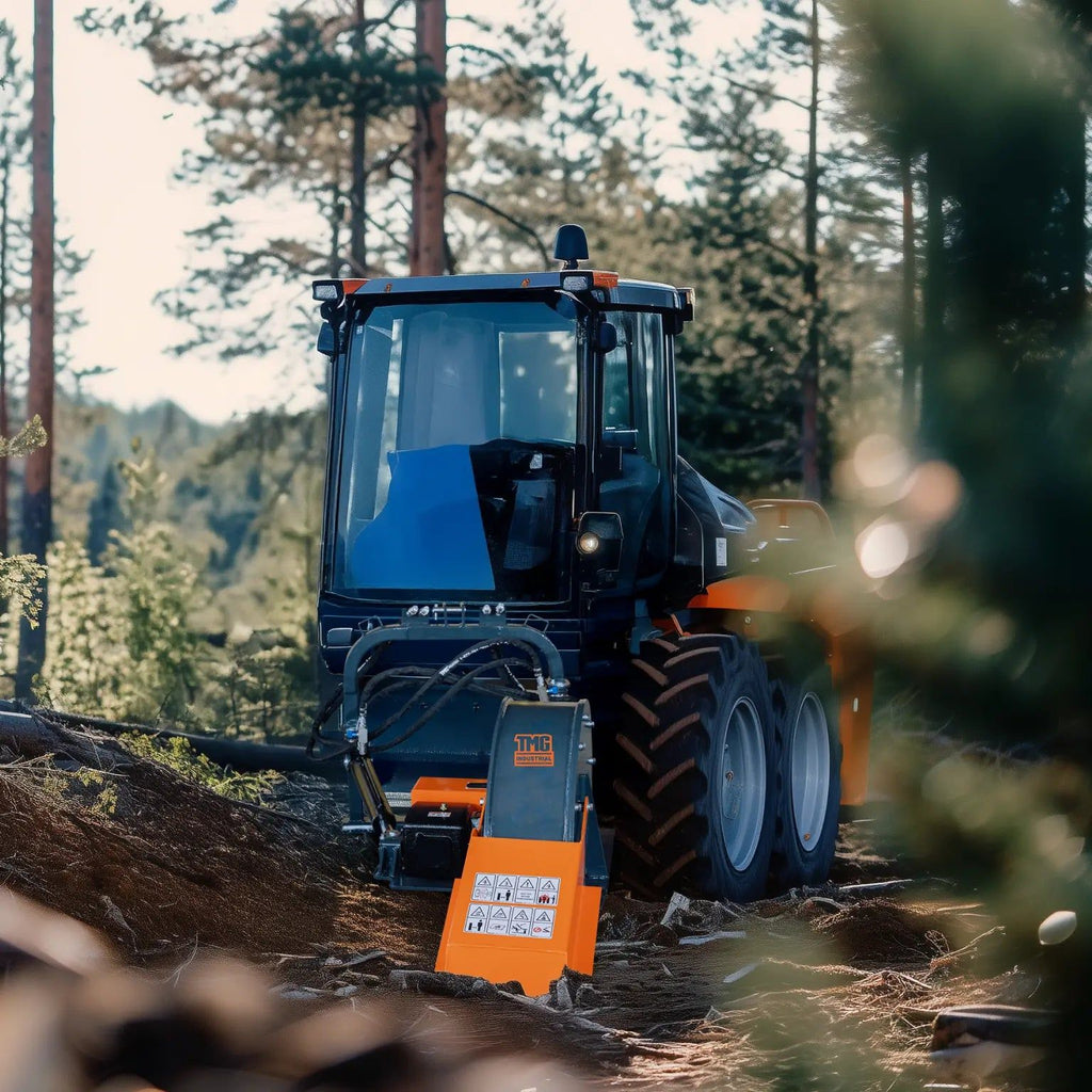 3-Point PTO Stump Grinder, 20-, Cat 1 & 2 Hookups, Below & Above Ground, 40°
