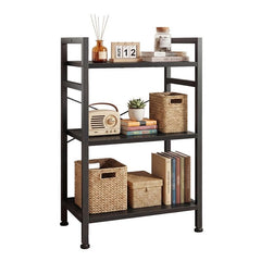 Freestanding Bookshelf with Reinforced Open Shelving