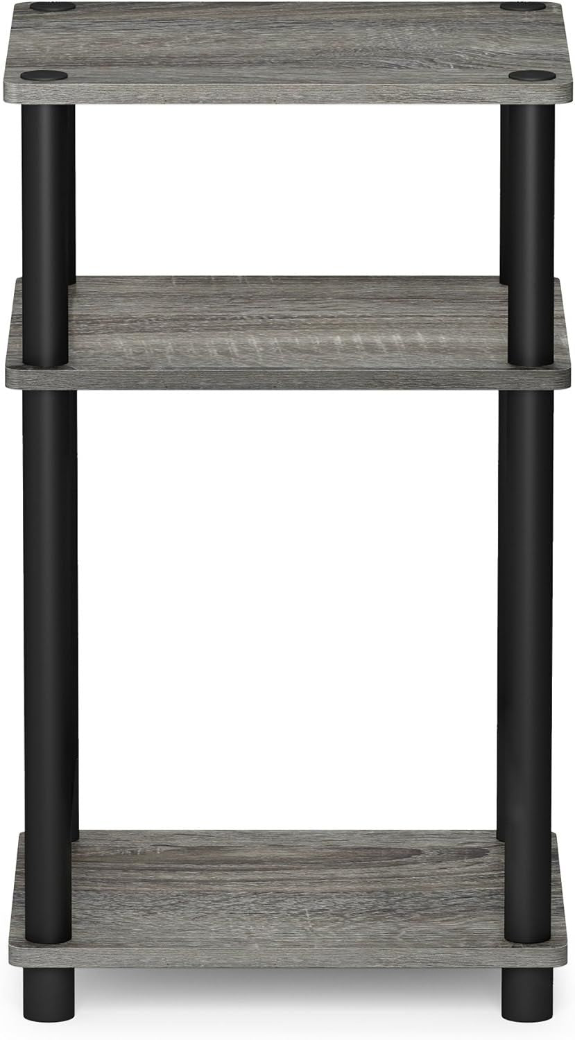 3-Tier Open Shelf End Table for Living Room, Bedroom, Bathroom