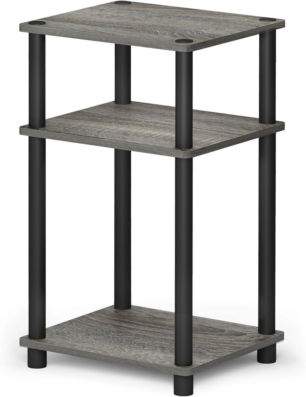 3-Tier Open Shelf End Table for Living Room, Bedroom, Bathroom