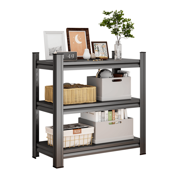 3-Tier Adjustable Metal Shelving for Home & Garage