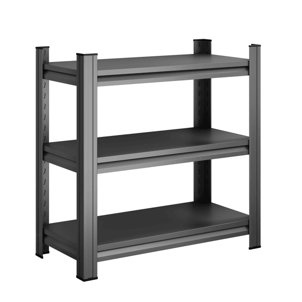 3-Tier Adjustable Metal Shelving for Home & Garage