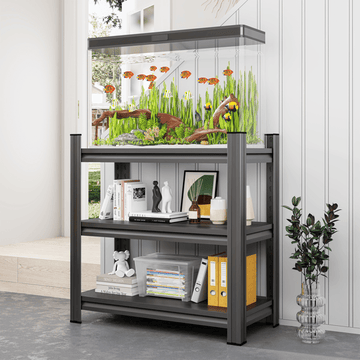 3-Tier Adjustable Metal Shelving for Home & Garage