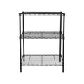 3-Tier Multipurpose Wire Shelving Rack for Organized Storage