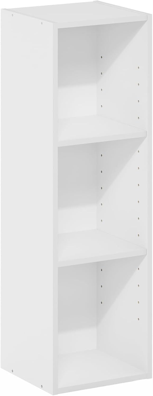 Compact 3-Tier Bookshelf for Small Spaces