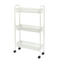 Organize Your Bathroom with This Slim 3-Tier Rolling Cart