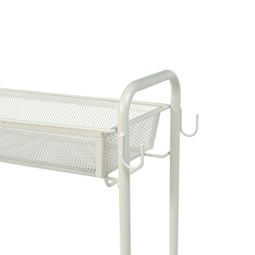 Organize Your Bathroom with This Slim 3-Tier Rolling Cart