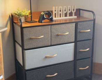 7-Drawer Storage Organizer with Foldable Drawers