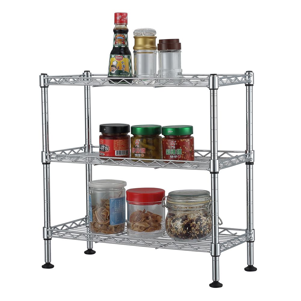 3-Tier UltraZinc Cabinet Organizer – Compact and Adjustable