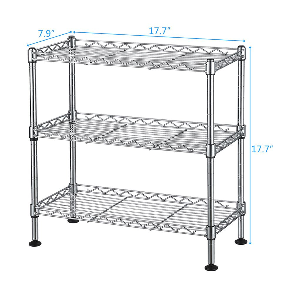 3-Tier UltraZinc Cabinet Organizer – Compact and Adjustable