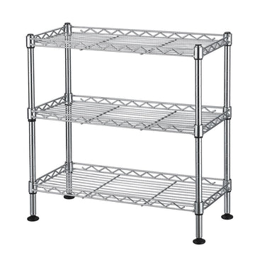 3-Tier UltraZinc Cabinet Organizer – Compact and Adjustable