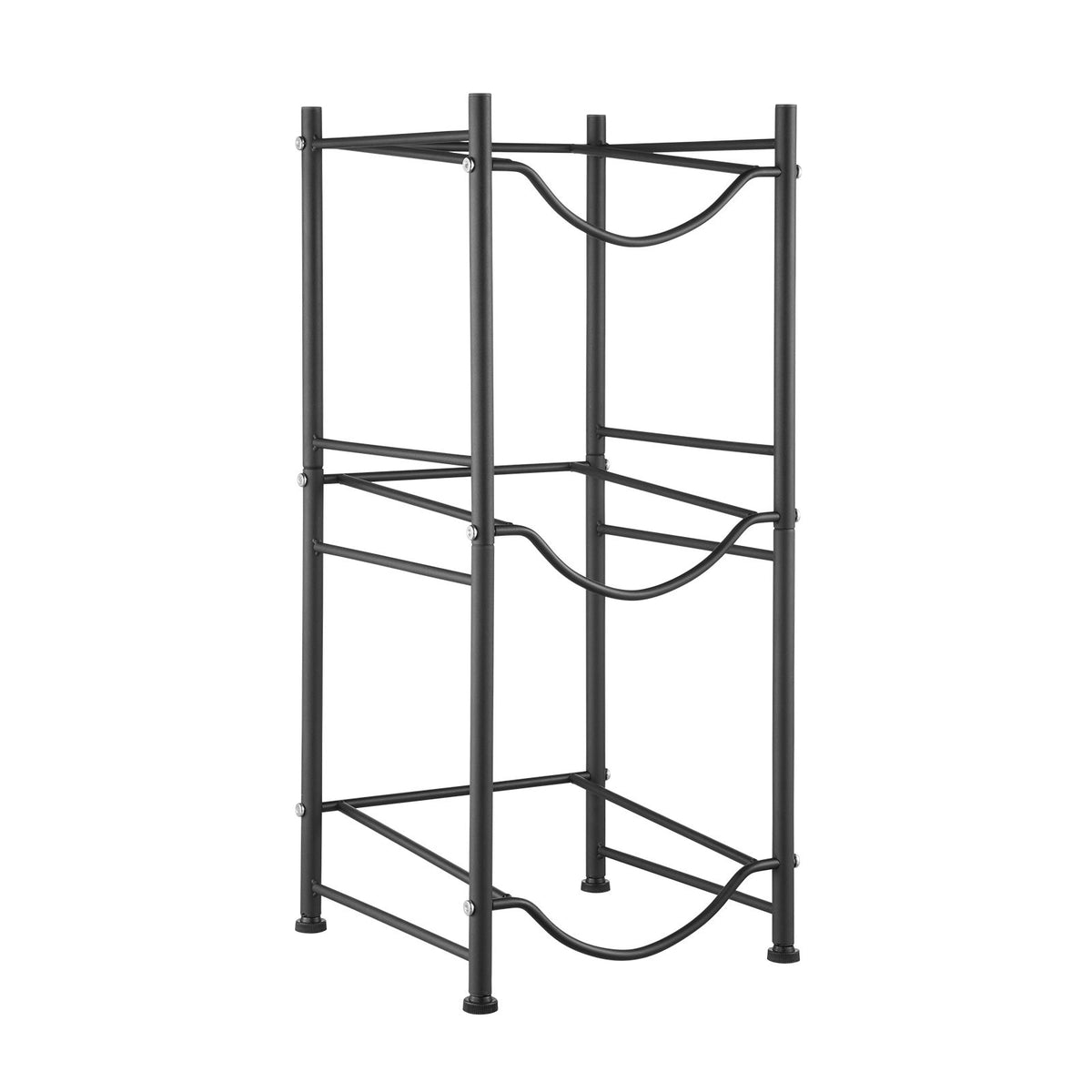 Vertical Water Jug Rack with Detachable Tiers