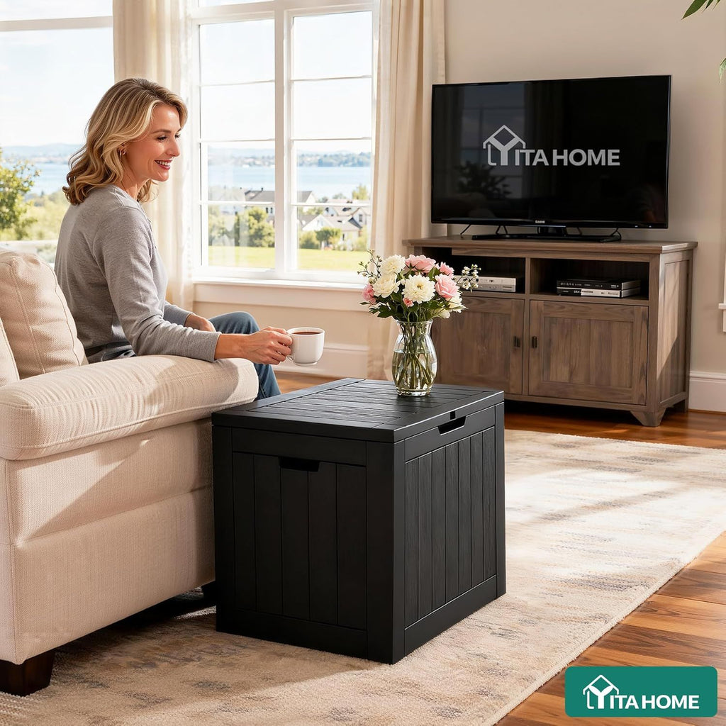 Versatile 30-Gallon Deck Box for Indoor and Outdoor Storage