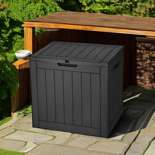 Versatile 30-Gallon Deck Box for Indoor and Outdoor Storage