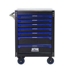 Seven-Drawer Rolling Tool Cart with Locking Casters