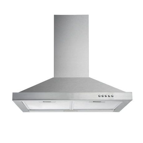 30- Wall Mounted Kitchen Range Hood with 450 CFM and LED Lighting