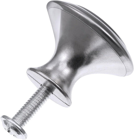 30 Pack Kitchen Cabinet Knobs - Round Silver Drawer, Dresser & Cabinet Pull Handles, everyday Hardwar