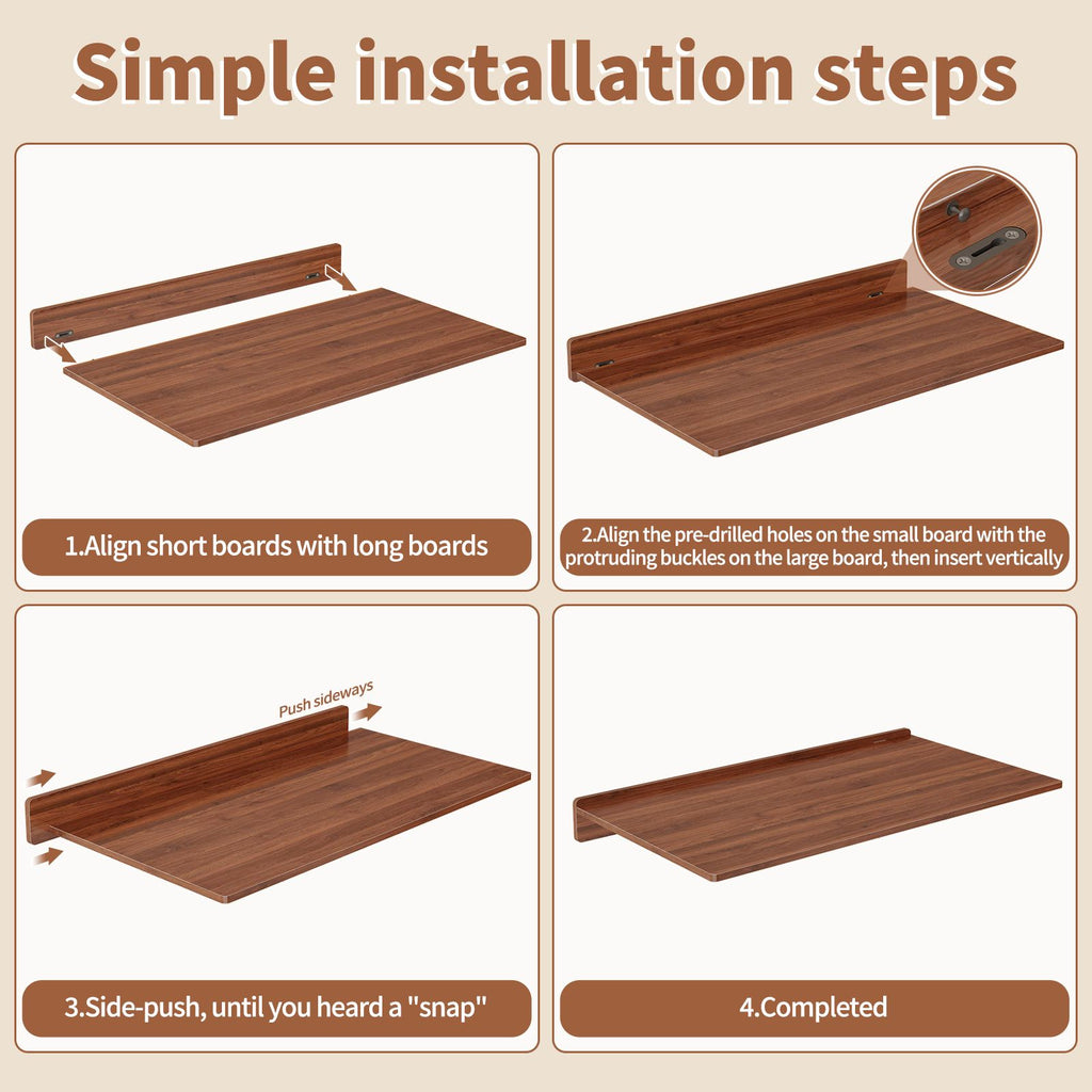 Premium MDF Wood Shelf Liners - Odor-Free & for Pantry Organization