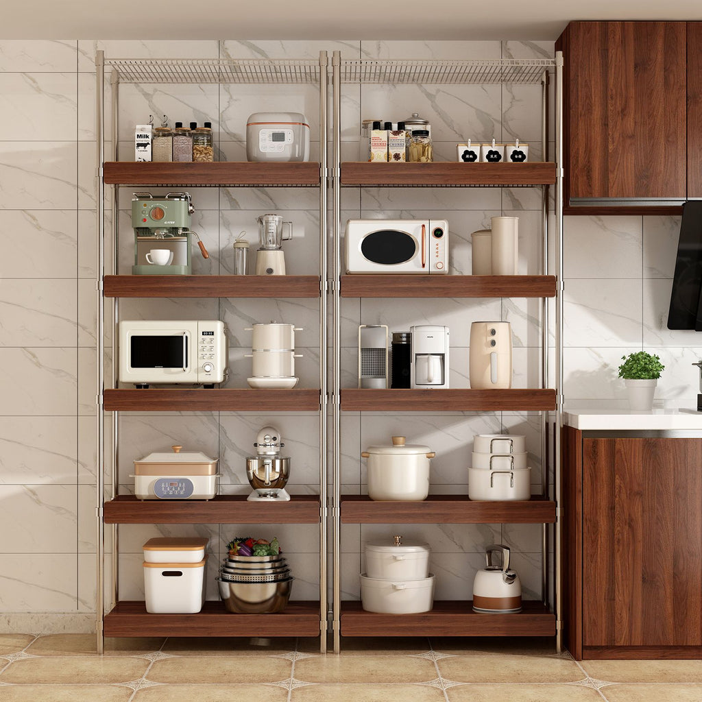 Premium MDF Wood Shelf Liners - Odor-Free & for Pantry Organization