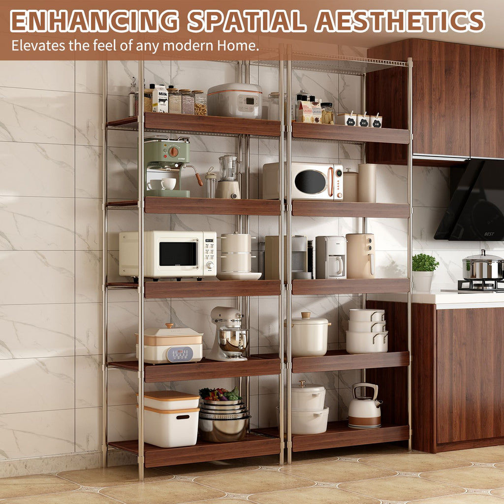 Premium MDF Wood Shelf Liners - Odor-Free & for Pantry Organization