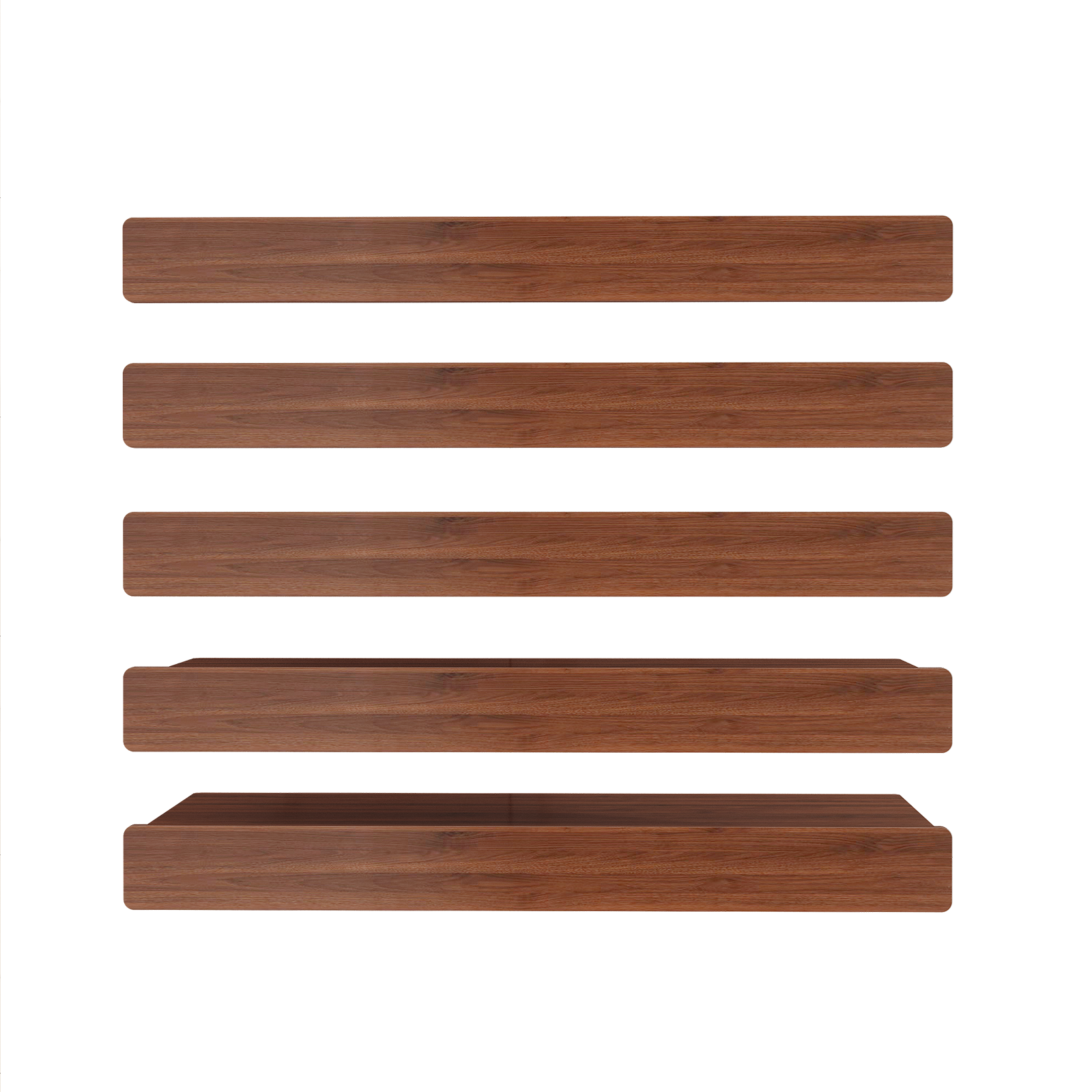 Premium MDF Wood Shelf Liners - Odor-Free & for Pantry Organization