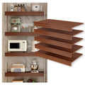Premium MDF Wood Shelf Liners - Odor-Free & for Pantry Organization