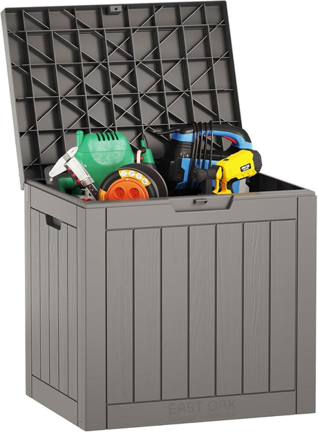 Outdoor Storage Box for Patio Mats, Pillows, and Gardening Tools