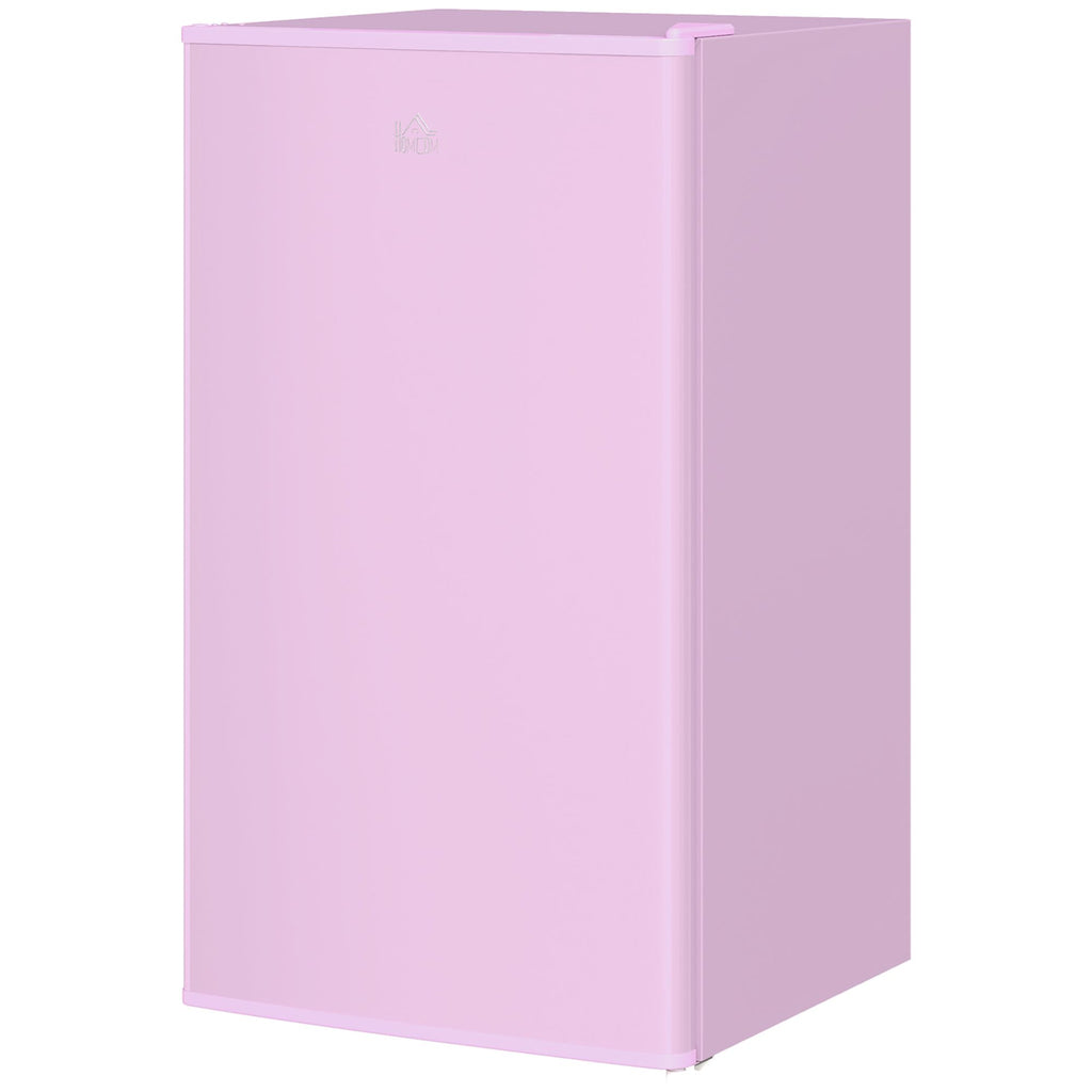 Compact Mini Fridge with Freezer and Adjustable Thermostat