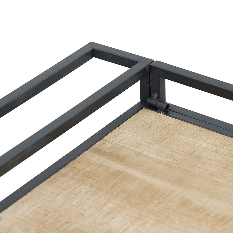 Three-Tier Bar Cart on Wheels
