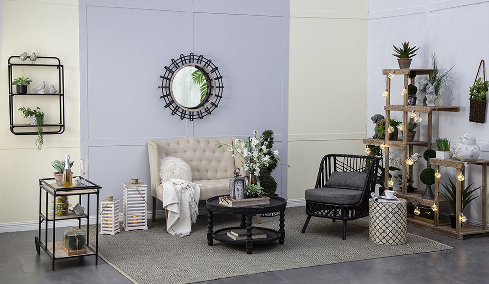 Three-Tier Bar Cart on Wheels