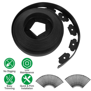 Customizable No-Dig Landscape Edging Kit