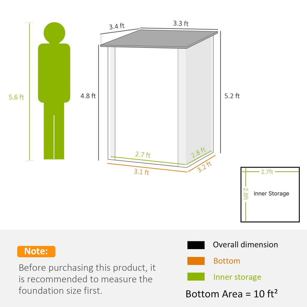 Versatile Outdoor Storage Shed for Tools and Equipment