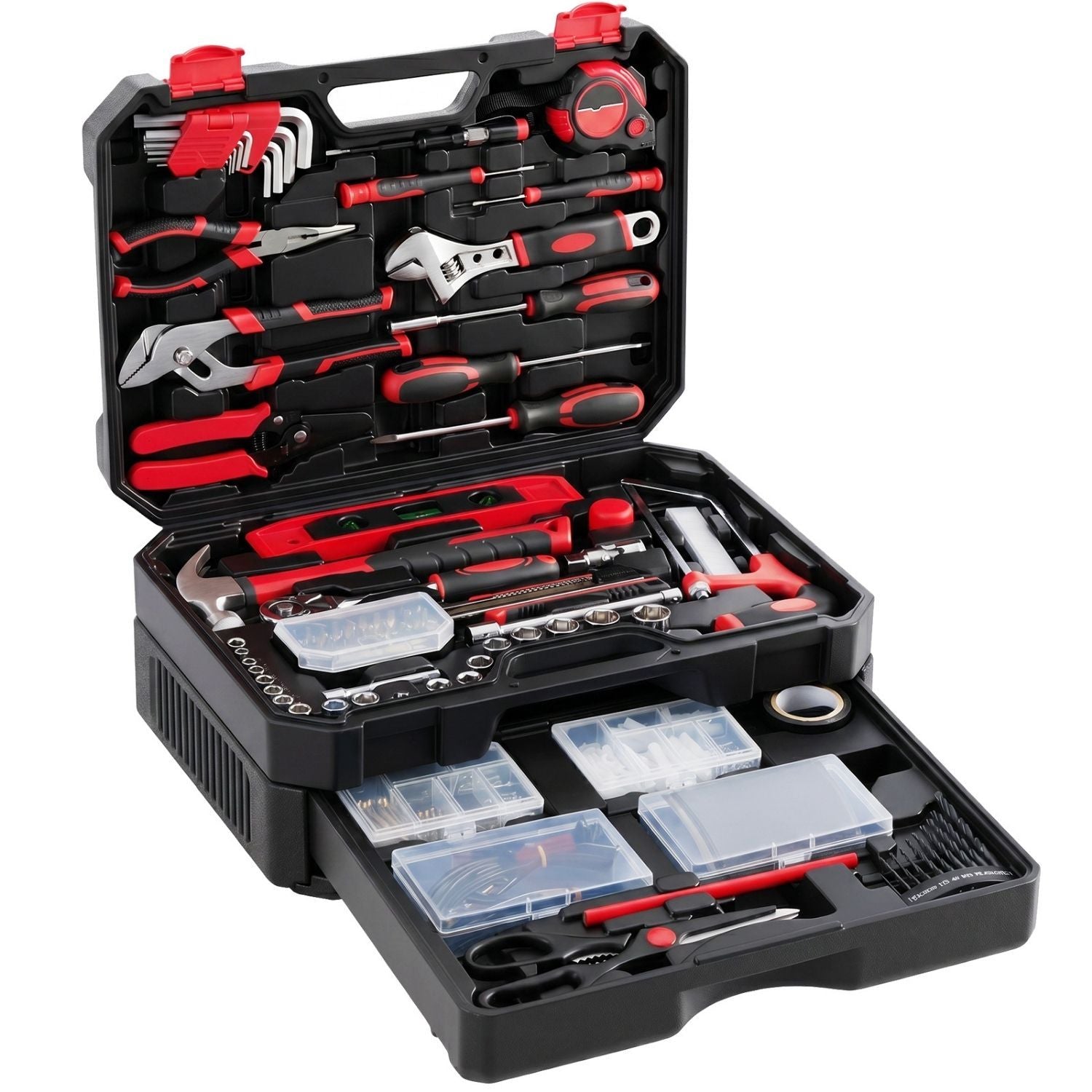 330-Piece Professional Hand Tool Set with Organized Storage Case