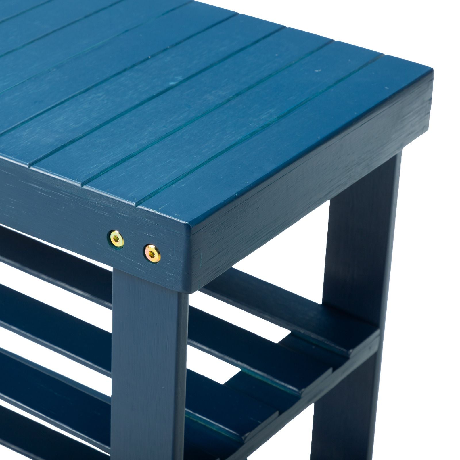 3-Tier Open Shoe Rack with Ventilated Design
