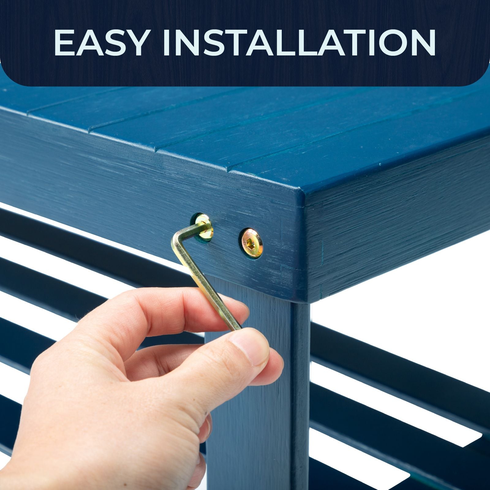 3-Tier Open Shoe Rack with Ventilated Design
