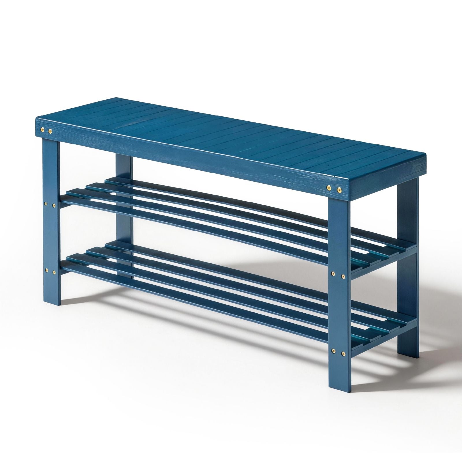 3-Tier Open Shoe Rack with Ventilated Design