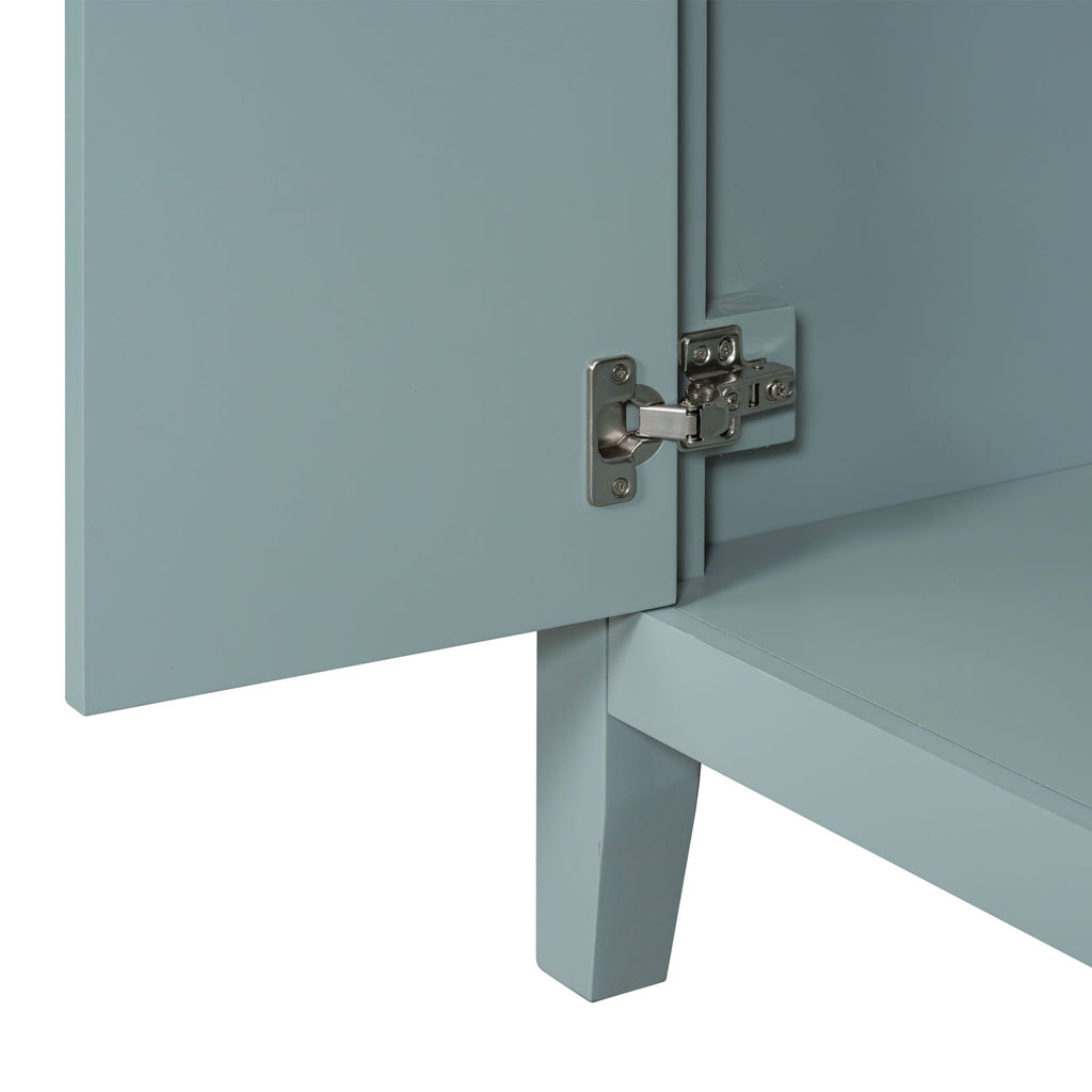 Bathroom Vanity with Sink Combo, Green Bathroom Cabinet with Drawers, Solid Frame and