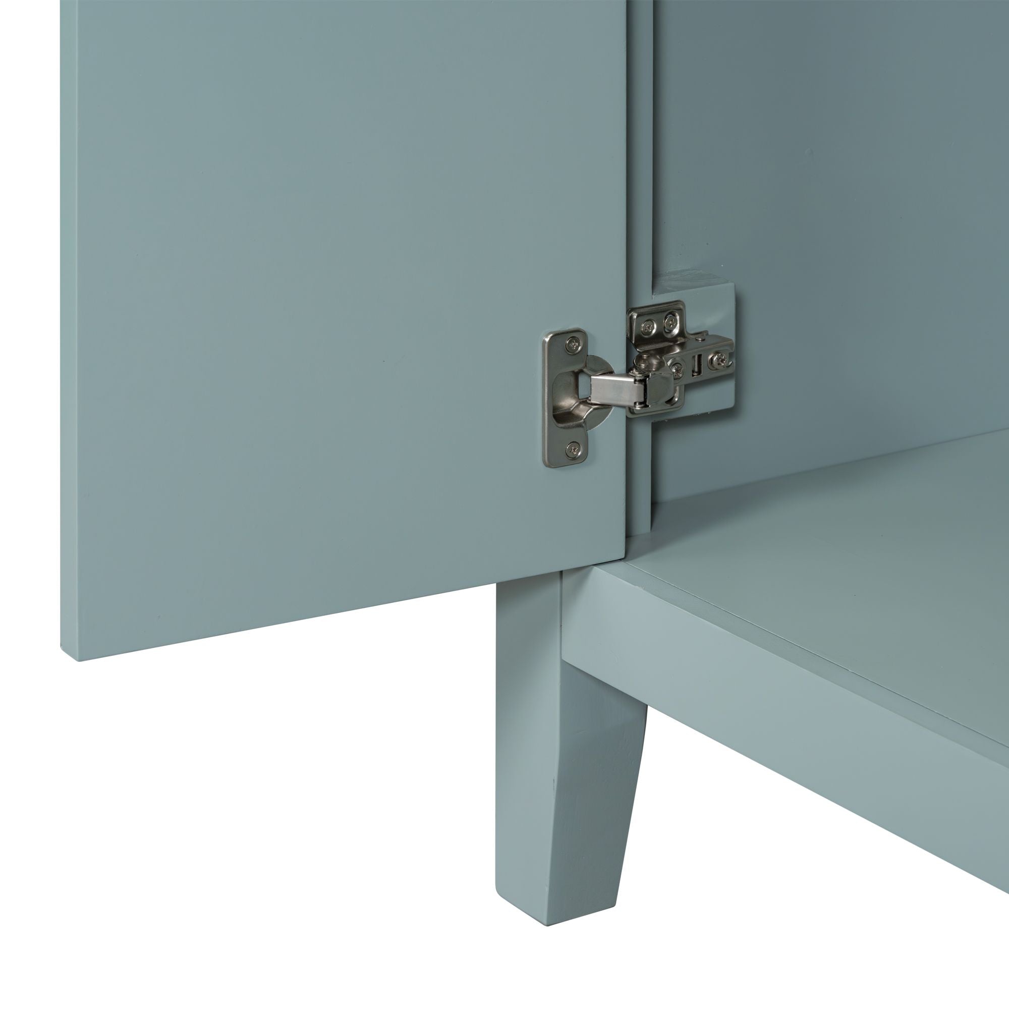 Bathroom Vanity with Sink Combo, Green Bathroom Cabinet with Drawers, Solid Frame and