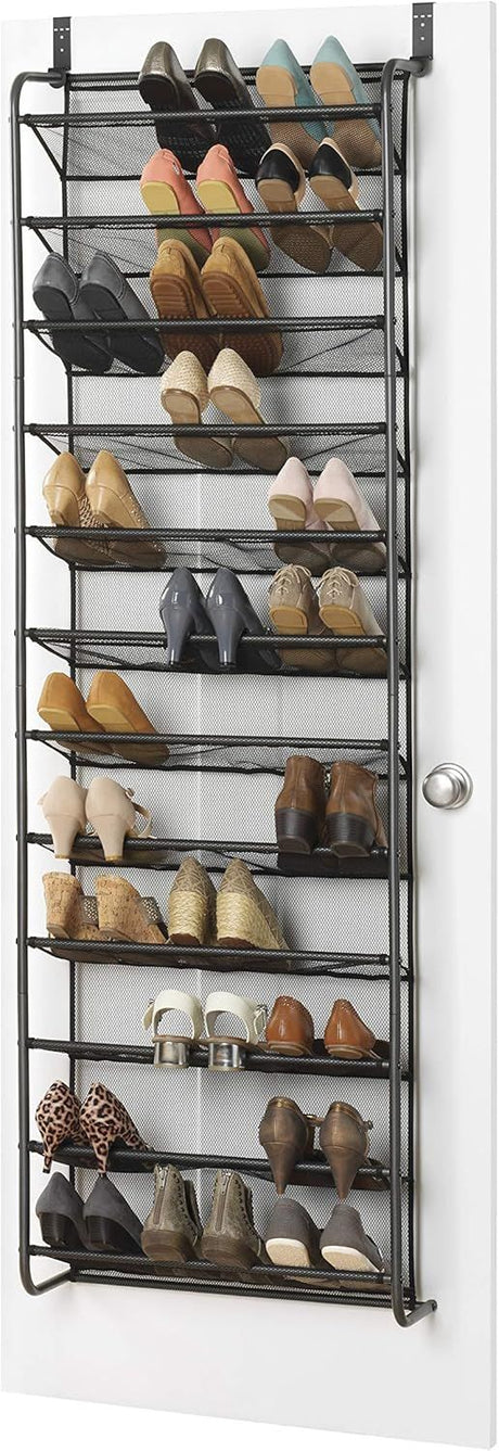 Over-the-Door Shoe Organizer for Clutter-Free Entryway