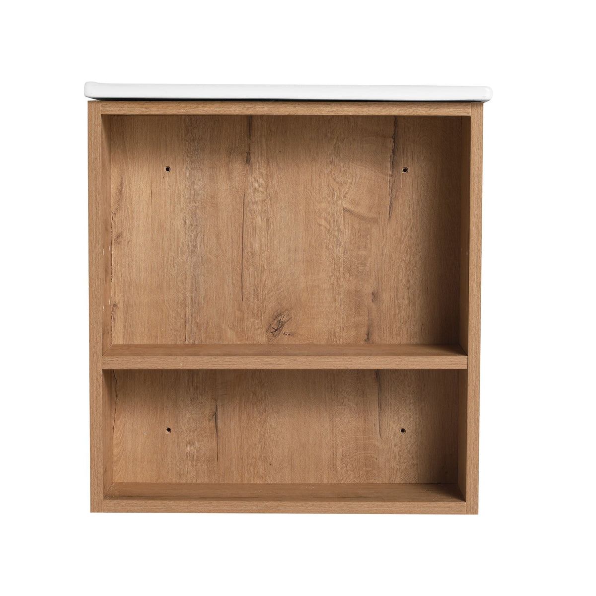 36- Wall Mount Bathroom Vanity with Soft-Close Door and Ample Bottom Storage
