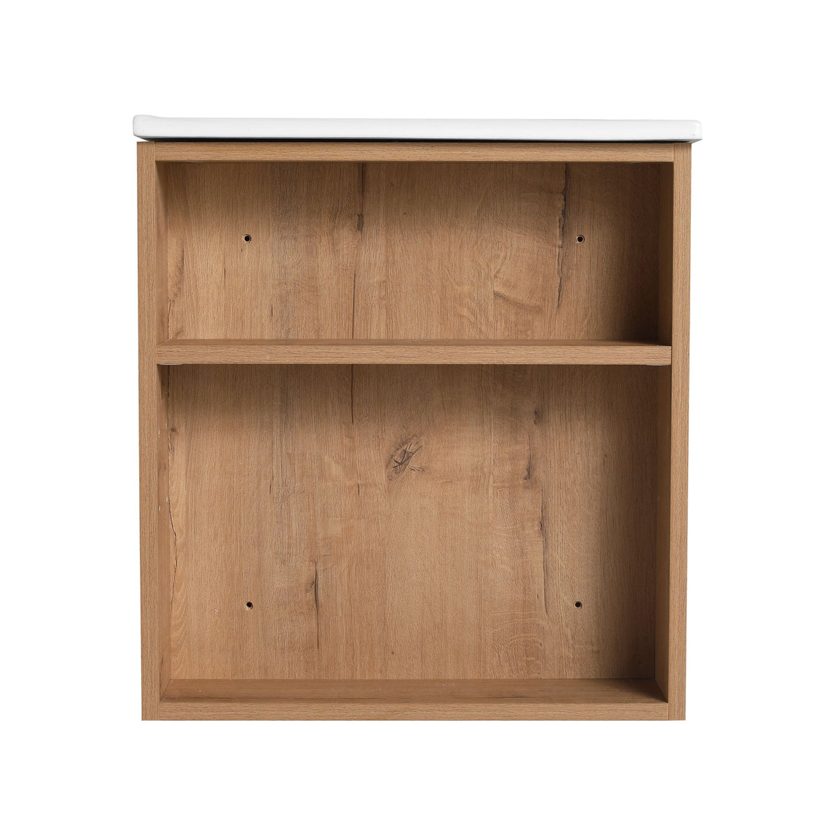 36- Wall Mount Bathroom Vanity with Soft-Close Door and Ample Bottom Storage