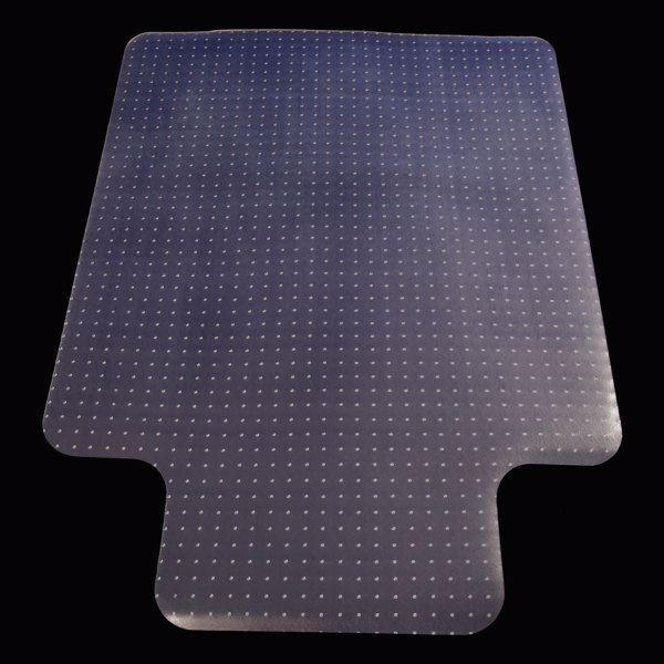 Transparent Chair Floor Protection Mat Set