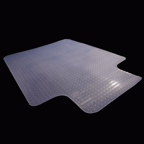 Transparent Chair Floor Protection Mat Set