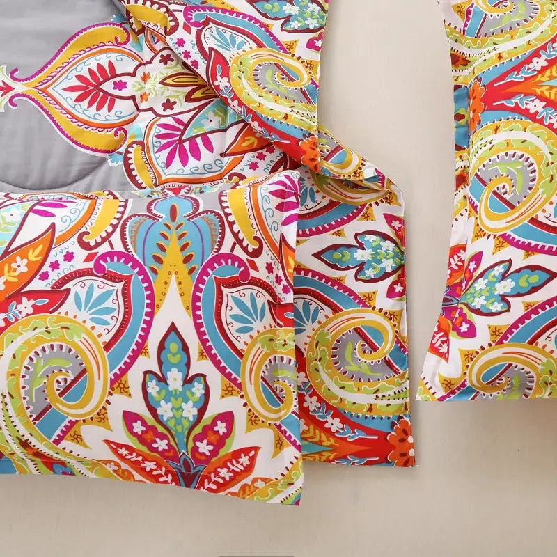 Three-Piece Duvet Cover and Pillowcase Set