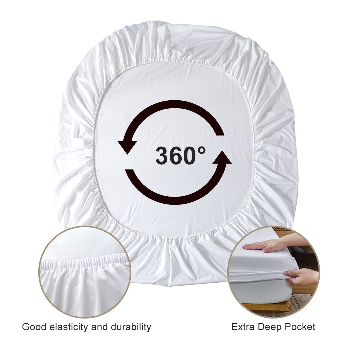 Tree of Life Three-Piece Fitted Sheet Set