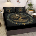 Tree of Life Three-Piece Fitted Sheet Set
