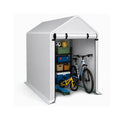 All-Weather Storage Shed for Bikes, Tools, and Firewood